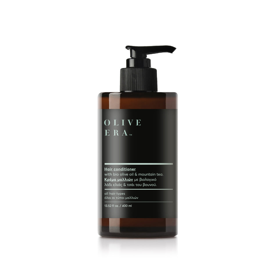 Hair conditioner with bio olive oil & mountain tea