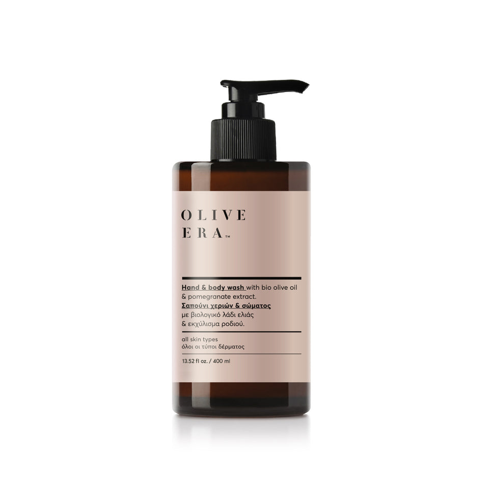 Hand & Body wash with bio olive oil & pomegranate